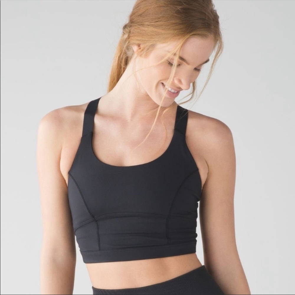 Like new Lululemon pure practice crop bra